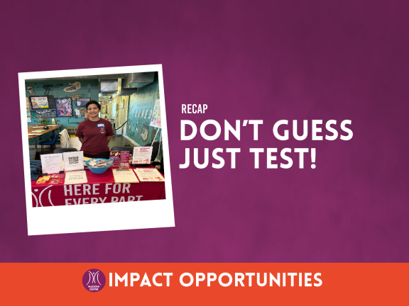 Don’t Guess Just Test Banner