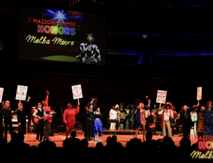 Mazzoni Center Honors Melba Moore Slides